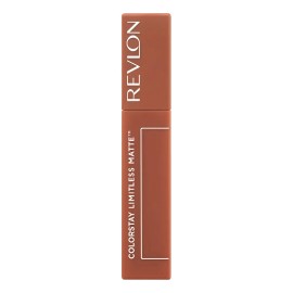 Labial Liquido Revlon Larga Duracion ColorStay Limitless Matte hasta 24Hrs, 100% Vegano Con Acido Hialuronico Hidratante Acabado Mate Tono Upper Hand
