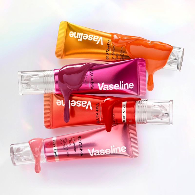Vaseline Gluta-Hya Lip Serum Gloss Cherry Crush 10m