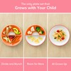 Omie® Easy Scoop Plates for Kids | Unique Design Helps