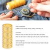 60pcs Sewing Thimbles Exquisite Copper Sewing Finger Protectors for Hand