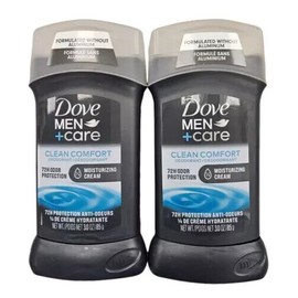 Dove Antiperspirant Mens + Care CLEAN COMFORT 3oz Solid ( 2 pack )