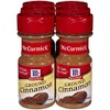 McCormick Ground Cinnamon, 2.37 oz, 6 pk