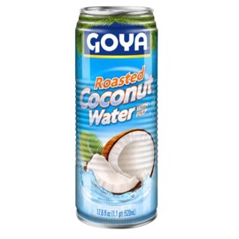 Goya Roasted Coconut Water With Pulp, 17.6 oz, 2-Pack