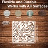 Calkkrer Pack of 16 Reusable Painting Stencils, Stencils for Painting