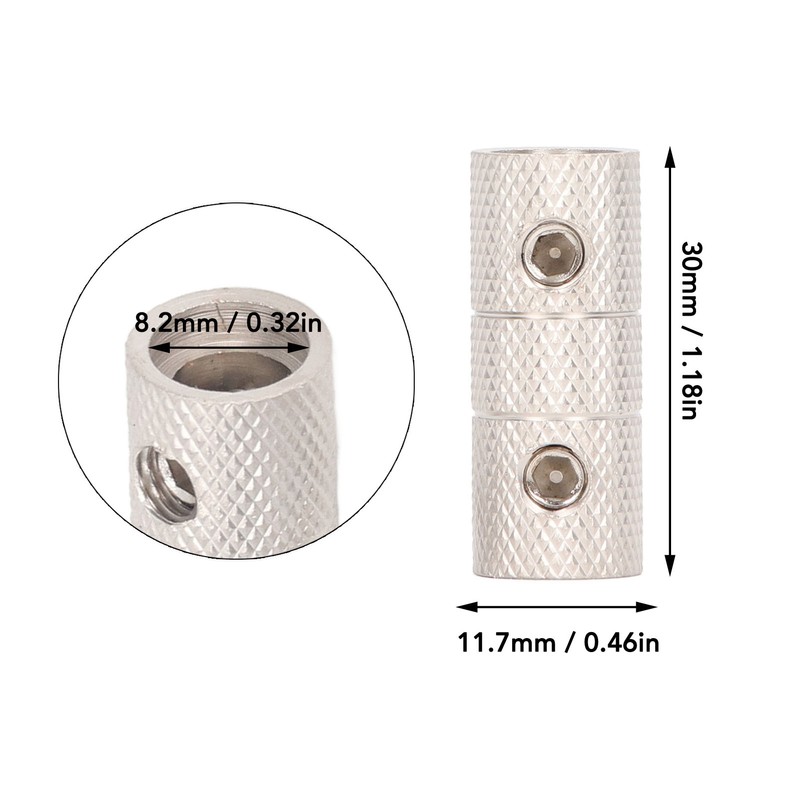 4 Gauge Wire Connectors Kit Brass for Car Audio Splice
