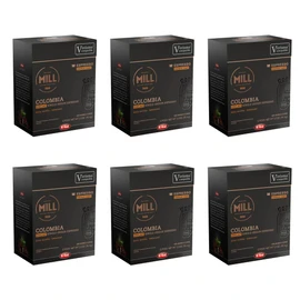 Mill Coffee Colombia Decaf Espresso K-fee® & Verismo* Compatible | 72 Count (6 boxes X 12 Pods) | Medium Roast Single Serve Espresso Pods