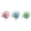 10 Pieces/Set Baby Food Masher Manual Fruit Grinding Bowl Travel