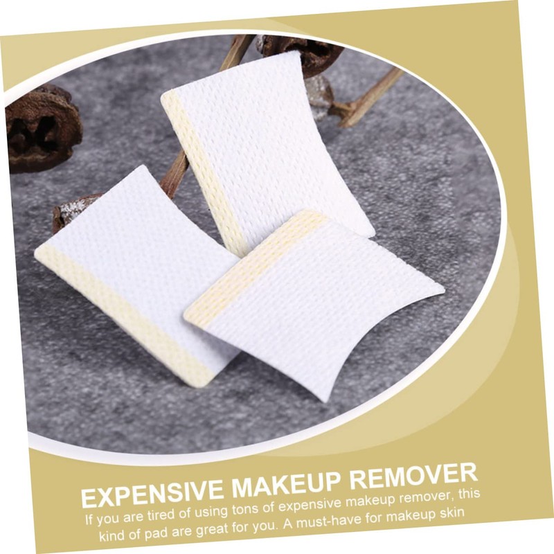 Gatuida 160pcs Arc Shaped Makeup Remover Pads Comfortable Reusable Eye