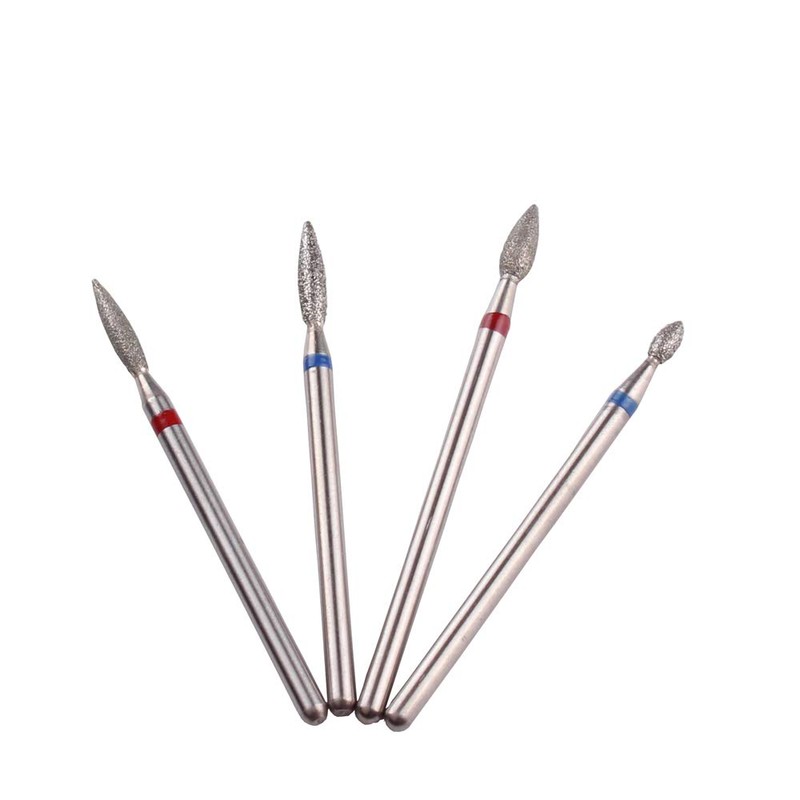 MZCMSL - Broca para cutículas de llama para manicura rusa,