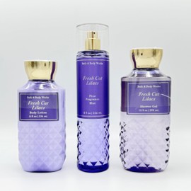 Fresh Cut Lilacs Bath & Body 3-Piece Bundle | Body Lotion, Fine Fragrance Mist and Shower Gel