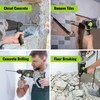 WORKPRO 1-1/4 Inch SDS-Plus Rotary Hammer Drill, 7.5AMP, Lightweight Corded