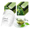 GWM 3W Green Tea High Adhesion Hot & Cold Mask Sheet 10 Sheets for Travel & Tanning