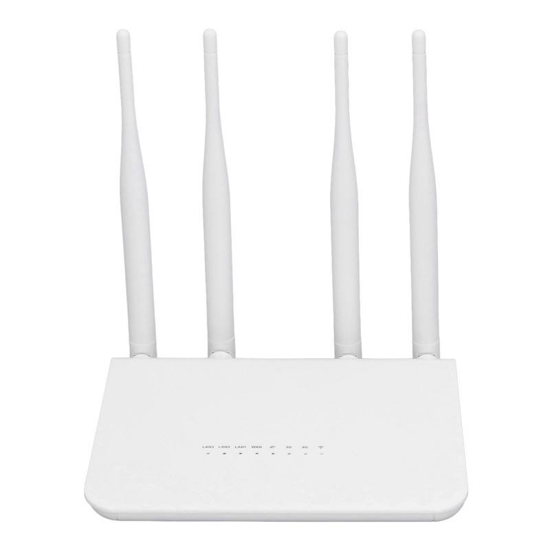 4G LTE Wireless Router with SIM Card Slot 4 Antennas