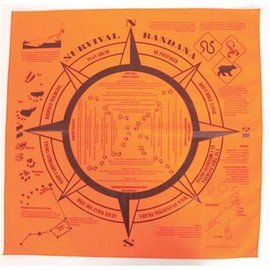 The Printed Image The Survival Bandana 623 w/UPC & HANG 623 w/UPC & HANG TAG