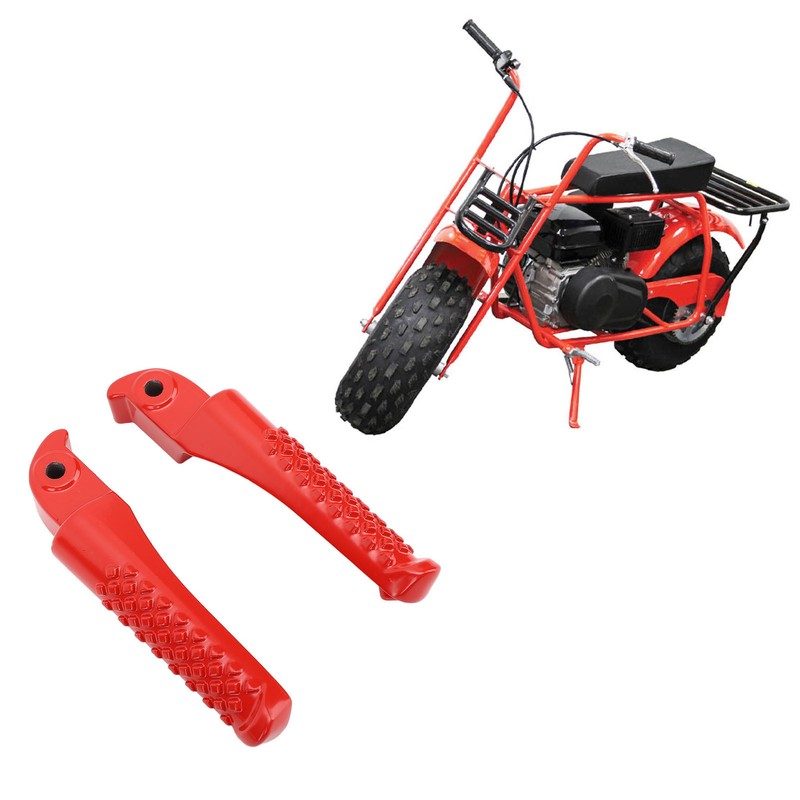 1 Pair Foot Pegs Bracket Kit Aluminium Alloy Motorcycle Foot