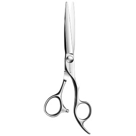 AOLANDUO Barber Scissors (6 Inches) - Very Sharp - Offset Design with Japanese JP440C Stainless Steel Hair Cutting Scissors for Hairdressers - Gentle Movement - Fine Craftsmanship - Barber Scissors
