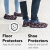 Fundas desechables para zapatos, 100 unidades, 50 pares envueltos individualmente,