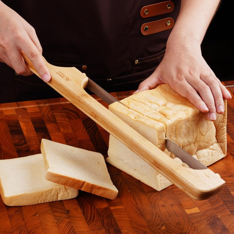 Albert&Grace Bread Bow Pro Knife – Serrated High-Carbon Blade with