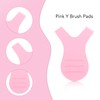 Libeauty Lash Lift Tool Pink Y Brush Comb 5Pcs Reusable