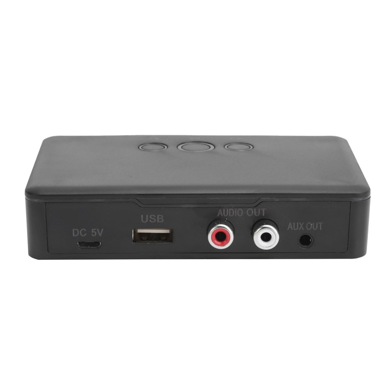 Bluetooth 5.0 Receiver Wireless Audio Adapter 3.5mm AUX Output Audio