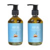 2 botellas Aceite corporal vainilla caramelizada, aceite corporal de vainilla