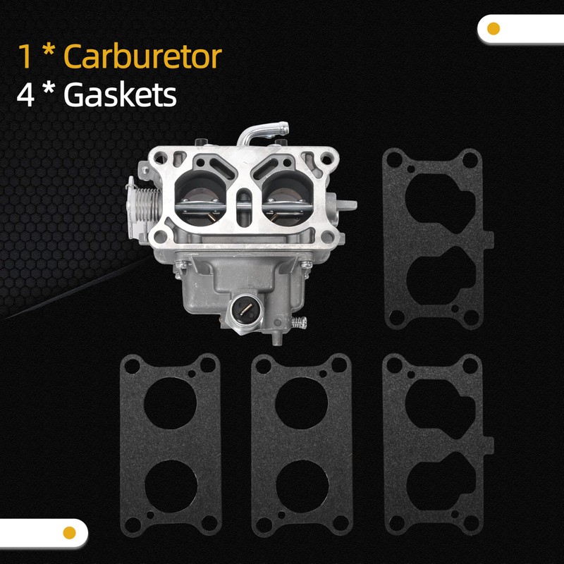 JAVOUKA Carburetor Carb with Gaskets kit, for Kawasaki FD750D Engine,