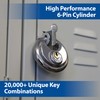 PACLOCK's Disc Padlock PRO™ Series, Stainless Steel, Keyed Alike DL4,