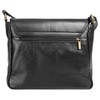 Cluty Women's Shoulder Bag Black Genuine Leather 019283, black