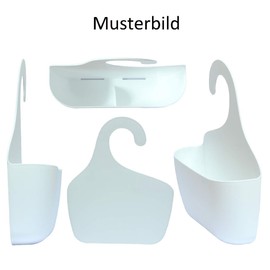 Shower Basket with Hooks for Hanging Shower Shelf Bathroom Utensil Hanging Shelf Size L