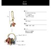 [Genuine Leather Hook Key Holder] Brass Hooks Key Holder/Tochigi Leather