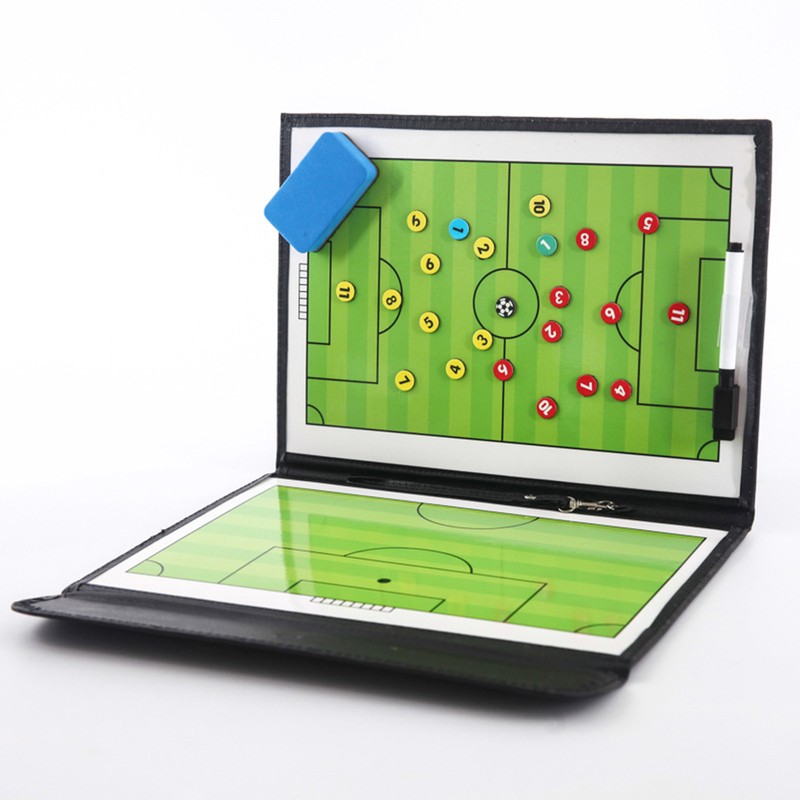 Coach's Soccer Strategy Boards Magnetic Dry Erase Football Coaching Board