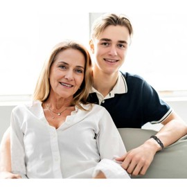 JJBAOER Son Gifts Engraved Braided Leather Bracelet Gifts Jewellery Son Bracelet from Mum Daddy 18th Birthday Gifts for Boys Christmas Graduation Back to School Gifts for Son Stocking Fillers