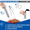 4 oz Stainless Steel Commercial Grade Meat Marinade Flavor Injector