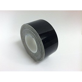 Paper Street Plastics Reflective Tape (Black, 3/4 inch x 25 ft)