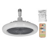 Small Ceiling Fan with Light Remote Control E27 Lamp Holder