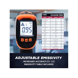 KIZEN Infrared Thermometer LaserPro LP300 Handheld Temperature Gun