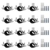 12 Pcs 0.8-1 Inch Split Ring Pipe Hanger, 20-25mm Heavy