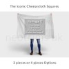 Muslin Cheese Cloth Fabric Pre Cut Packs for Food Kitchen