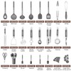 Kitchen Utensils Set-Silicone Cooking Utensils-32pcs Non-Stick Silicone Cooking Kitchen Utensils