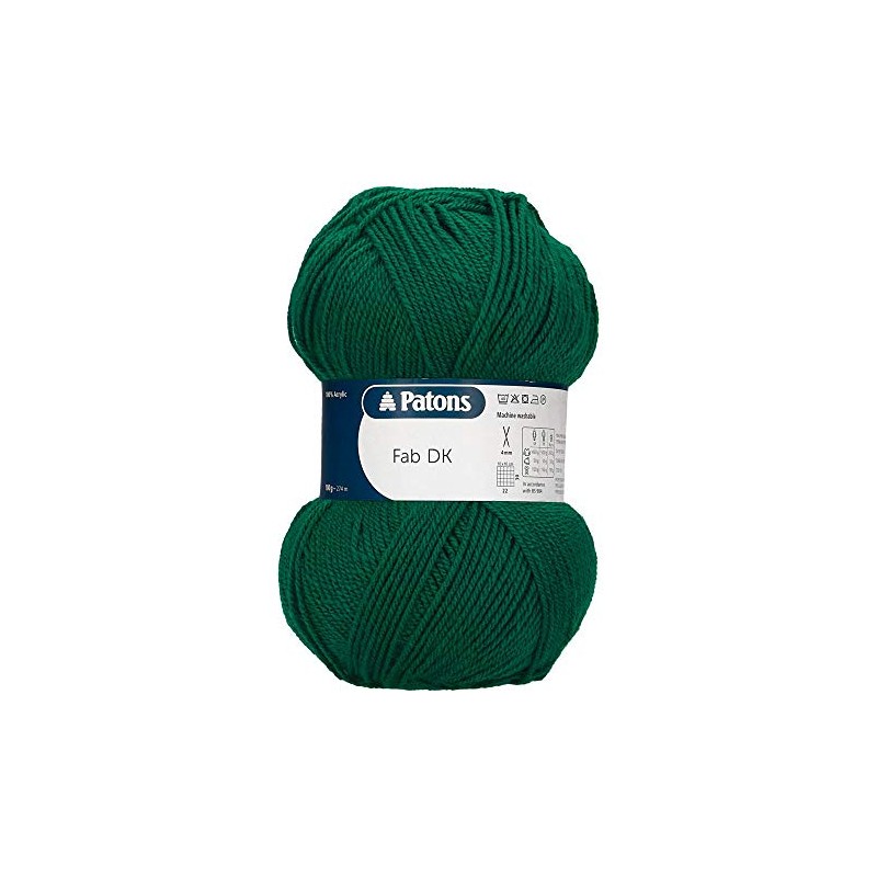 Patons Knitting Yarn, Acrylic, Forest, One Size