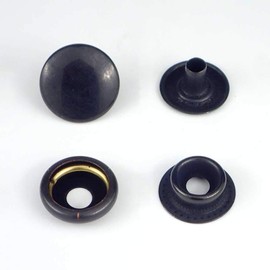 Jumper Hook Large 7050 0.6 inches (15 mm) (Dar Black (Charcoal Black), Set of 30