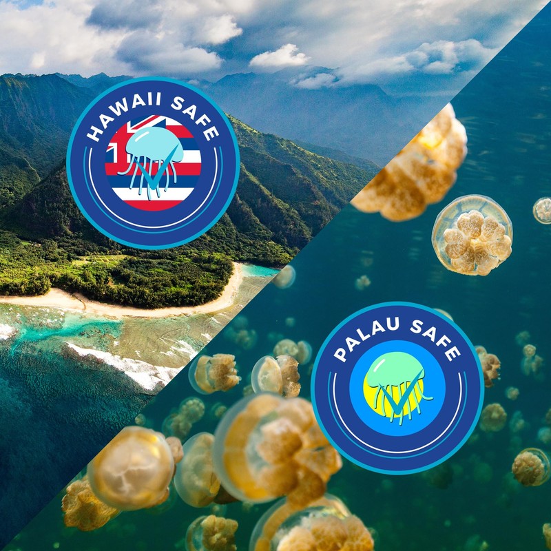 Seavenger Ocean Kiss Reef-Safe Sunscreen SPF 30-50 with Jellyfish Sting