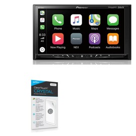 BoxWave Screen Protector Compatible with Pioneer DMH-1500NEX - ClearTouch Crystal (2-Pack), HD Film Skin - Shields from Scratches
