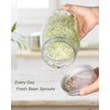 12 Pack Sprouting Lids, 316 Stainless Steel Screen Lid for