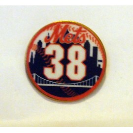 The New York Mets Tylor Megill #38 Baseball Pin NIP 38 Sports Lapel