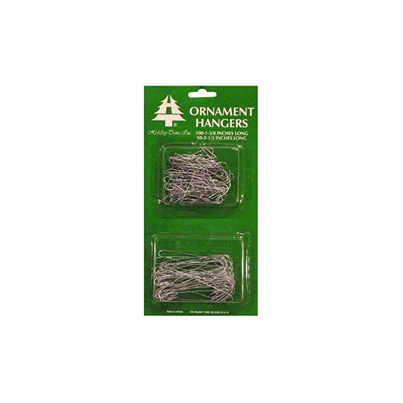 Holiday Trims Ornament Hooks Giant Silver
