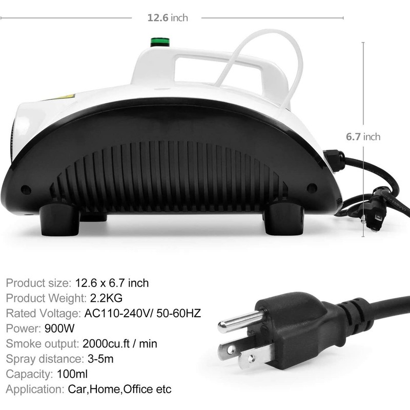 Smart Air Atomizer Disinfectant, Sanitizer Sprayer Portable Fogger Machine Aroma
