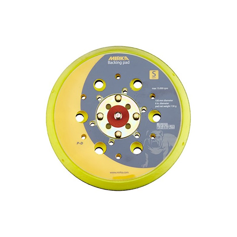Mirka 1975542 8292605031 Support Plate 150 mm 5/16 Inch Soft