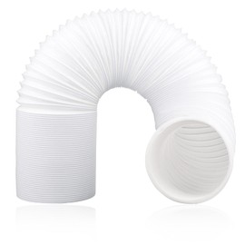 Spares2go Extra Long PVC Condenser Vent Hose Pipe for Logik Vented Tumble Dryer (6m / 4")