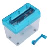 Small Paper Shredder, Hand Shredder Portable Premium Material Fully Transparent
